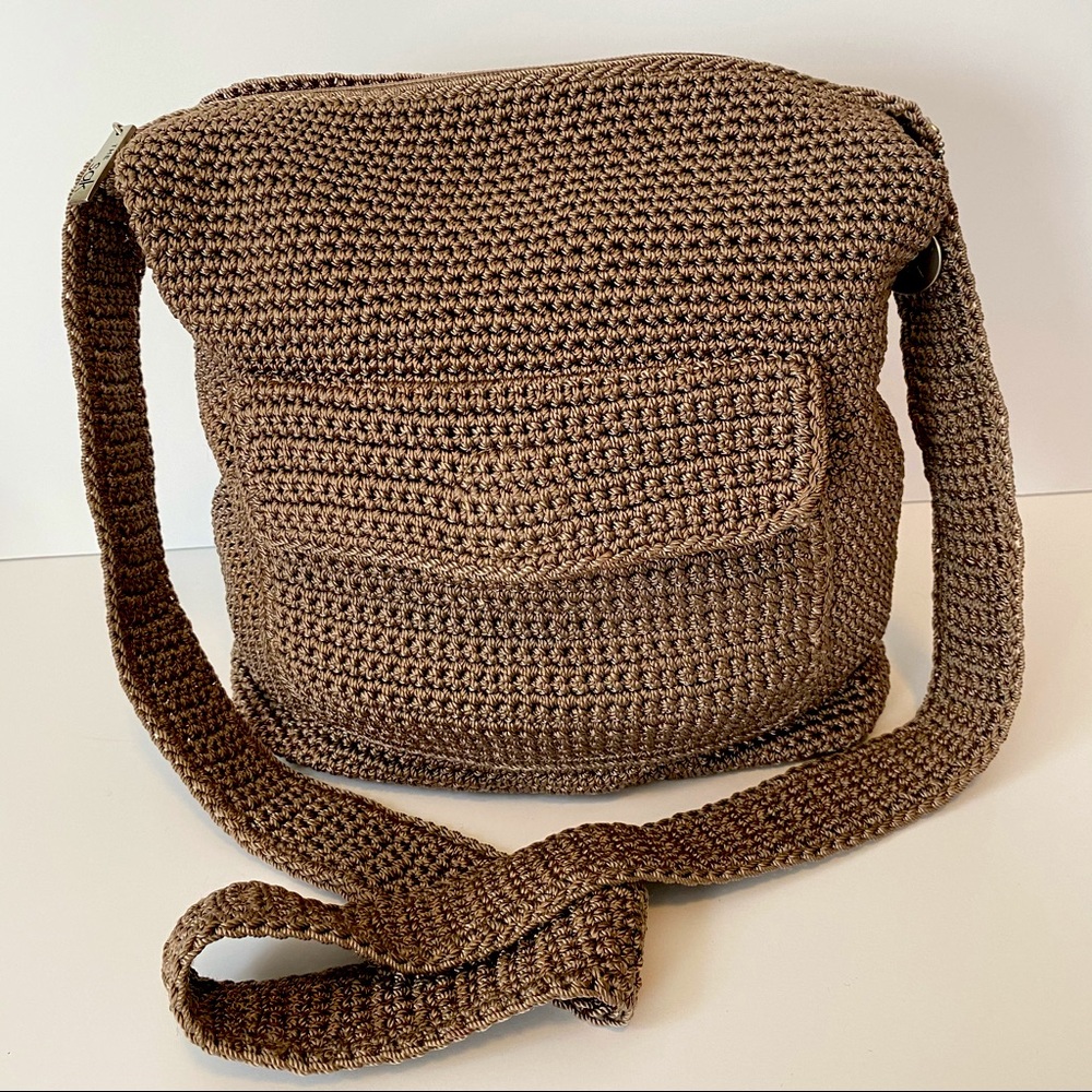 VINTAGE The Sak crocheted bag, like new